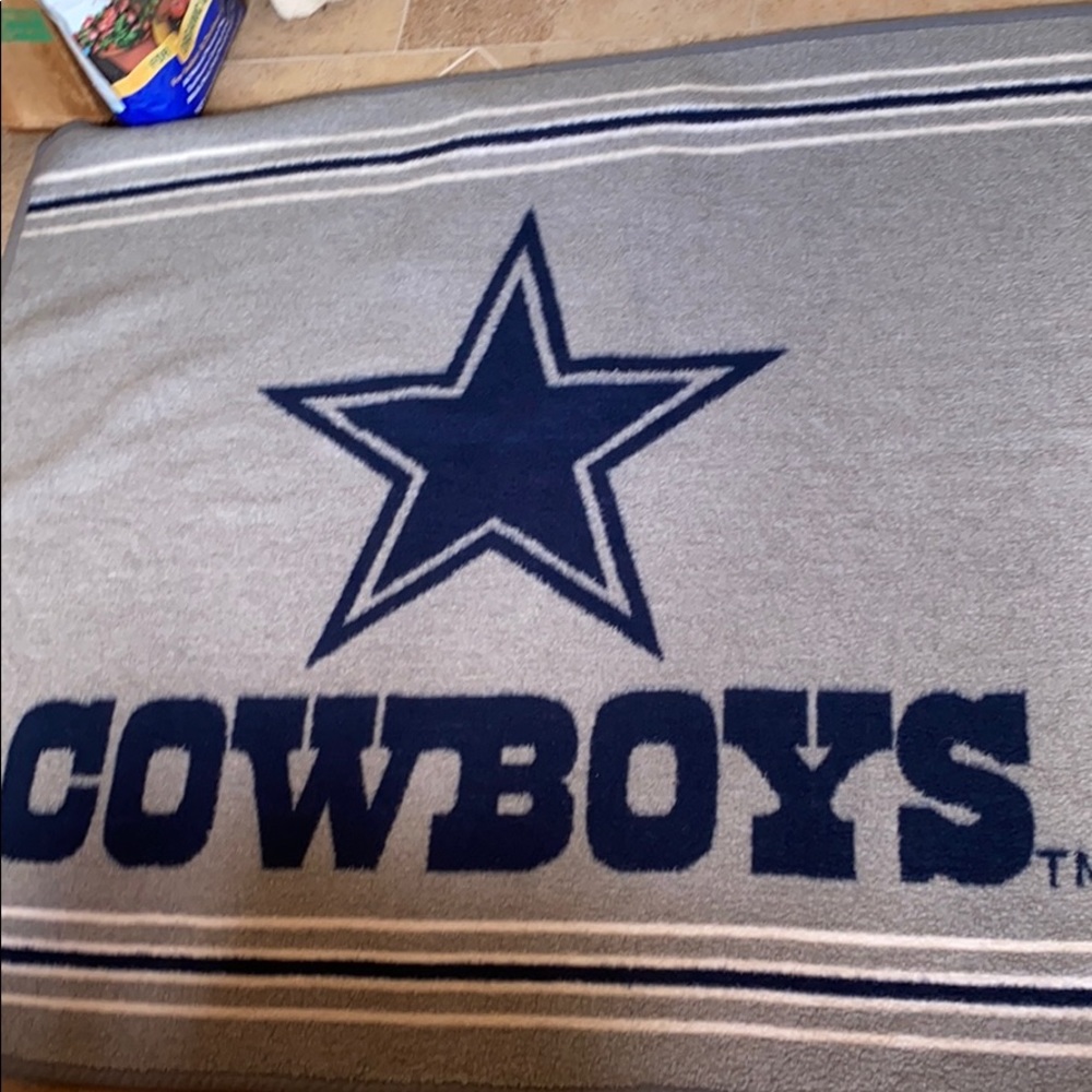cowboys throw blanket